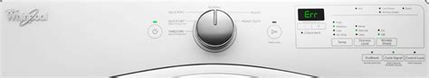 3 rd Turn dial to next position Normally on most. . Whirlpool f02 error code dryer